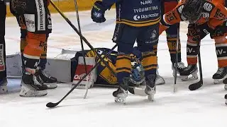 Lukko-vahti Antti Raanta loukkaantuu HPK-ottelussa 31.1.2026