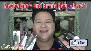 Maybelline - One Brand Haul - Part 1 - December 2016 | collardioscope