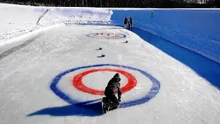Backyard Olympic Curling