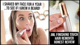 Я БРИЛ ЛИЦО ГОД!!! Обзор безупречного удаления волос JML! | xameliax