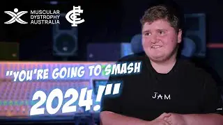 Dylan's Message for Carlton Football Club | Muscular Dystrophy Australia Christmas Appeal 2023