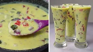 Custard Sharbat | Iftar Special Milk Sharbat Recipe | Yummy