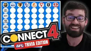 Playing AFL Connect 4!! Can BT Finally Beat Josh? (AFL Trivia)