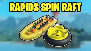 NEW *CRAZY* RAPIDS SPIN RAFT IN SHARKBITE 2 (ROBLOX)