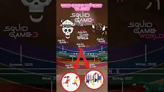 SQUID GAME SEASON 3 NEW GAMES 💀 | USA 🇺🇸 VERSION #squidgame
