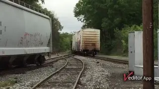 [HD] Mass Coastal does work at Cotley and Weir Junction, Taunton, MA 6/2/15