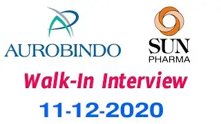 Aurabindo Pharma Jobs / Pharma News / Latest Aurabindo Pharma Jobs 2020 / Pharma Walkin Jobs