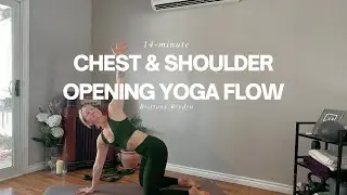 14-Min Chest & Shoulder Opening Yoga Flow | Post-Shoveling Stretch with Brittany Bryden