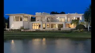 Beautiful Modern Phil kean Designs custom home located in Lake Nona Florida