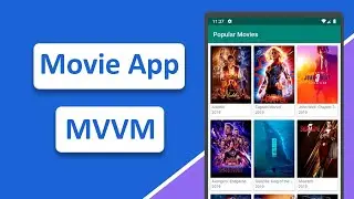 1.1 Android Movie App MVVM | Overview & Intro | Paging Library, RxJava & Retrofit