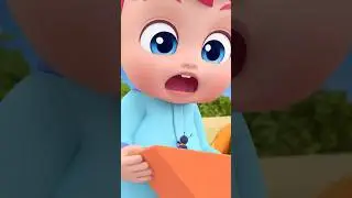 🐜🎵 Little Tiny Ants on My Tummy! #bebefinn #shorts #kidssong