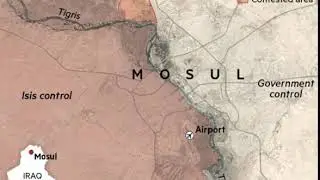 ISW Map: Animation of the Battle for Mosul (Financial Times)