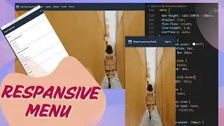 Build responsive navigation bar using Html and CSS | responsive Menu