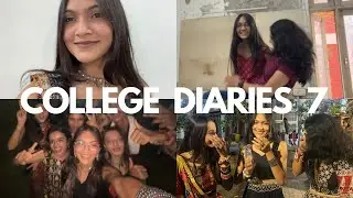 Navratri season💃and college🤙College Diaries 7❤️