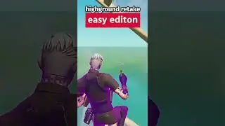 easy fortnite highground retake #fornite #easy #freebuilds #tutorial #forniteclips #fornitefunny