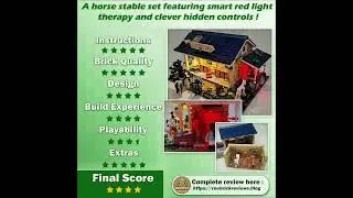 Review Lumibricks - Horse Stable - F9080