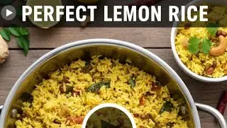 Easy Lemon Rice Recipe | South Indian Style 🍋 | Quick Lunch Recipe #lemonrice #rice #southindianfood