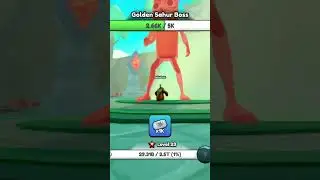 💪🎮🤖 Solo kill Golden Sahur. Boss Fight Crate Farm Brainrot Evolution Roblox #roblox #italianbrainrot