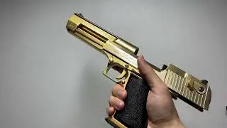 WE(Cybergun) Desert Eagle .50AE GBB Gold