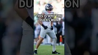 THIS IS WHY The Oregon Ducks BEAT The Texas Tech Red Raiders #oregonducks #cfb #shorts