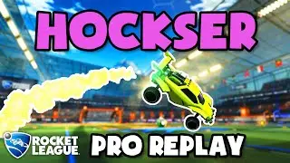 hockser Pro Ranked 2v2 POV #133 - Rocket League Replays