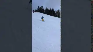 Singapore Chinese Kid Learning Skiing in Nagano, Japan, 2020