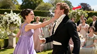 💍👑 SHE SLAPPED THE DUKE AT HER SISTER’S WEDDING — THREE MONTHS LATER, SHE BECAME HIS BRIDE