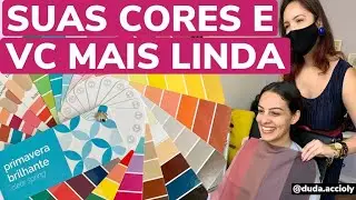 Cartela de Cores Coloração pessoal Primavera Brilhante _ por Duda Accioly