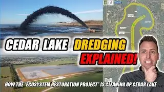 Cedar Lake Indiana $6,000,000 LAKE Cleanup Project EXPLAINED - Ecosystem Restoration Project
