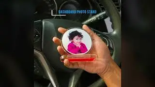 Design Your Own Photo Car Dashboard Stand
