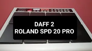DAFF 2 KIT ROLAND SPD 20 PRO #spd20pro #roland #music #reels #beats #india #explore #drums