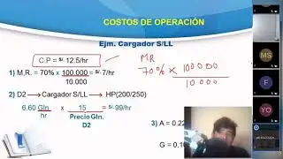 DV&ndash;Calculo de Hora Maquina   Costo de peraci&oacute;n