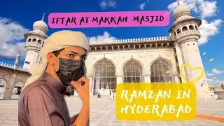 IFTAR AT MAKKAH MASJID || RAMZAN IN HYDERABAD || OMER AMOODI VLOGS