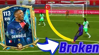 «TOTS 108 RW УСМАН ДЕМБЕЛЕ — МИГАЮЩИЙ В FC MOBILE🥶 БЫСТРЕЕ, ЧЕМ АЛЬ-ОВАЙРАН? #fcmobile