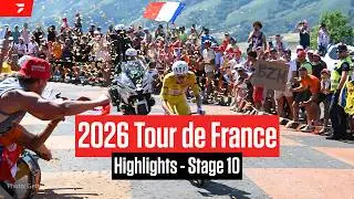 Tour de France 2026 Stage 10 Highlights