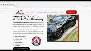 Car Mobile Detailing Mesquite, TX | Superior Auto Mobile Detailing