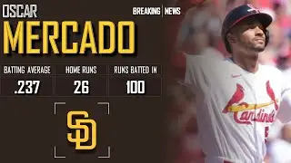 SAN DIEGO PADRES: &Oacute;scar Mercado ᴴᴰ