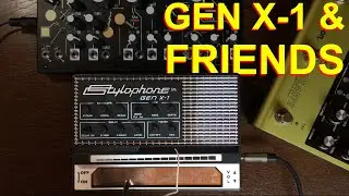 Stylophone Gen X-1 with Strega & Volante