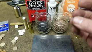 The Liege Damascus Double Project Part 3 : Reloading and Shooting Black Powder 16 gauge