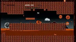 .Super Ninja Go!. Level 500 in Showcard Gothic Chorded