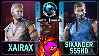 MK1 Xairax (SMOKE) VS Sikander555HD (SUB-ZERO)🥊Mortal Kombat 1🥊4K 60ᶠᵖˢ