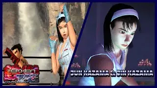 TEKKEN TAG TOURNAMENT [PS2] Arcade Mode &ndash; Jun Kazama & Jin Kazama&nbsp;Gameplay [4K 60FPS]