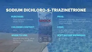 How To Pick The Right Pool Shock - Available at Pool Supplies Canada.ca
