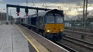 Class #66434 DRS Cargo Train