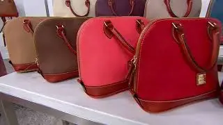 Dooney & Bourke Pebble Leather Zip Zip Satchel on QVC