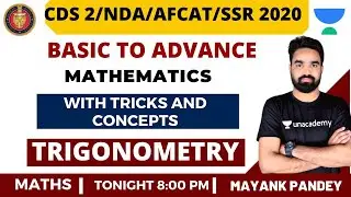 Trigonometry | Part 5 | Zero to Hero | Numerical Ability for Defence | CDS 2020 Exam
