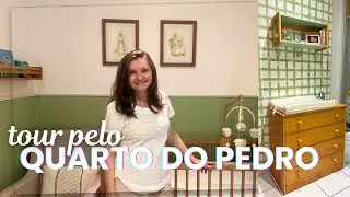 TOUR no QUARTINHO DO PEDRO | Quarto de bebê PEQUENO e MINIMALISTA