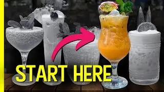 5 ЛУЧШИХ ромовых коктейлей ДЛЯ НОВИЧКОВ с ТРОПИЧЕСКИМ ОТТЕНКОМ