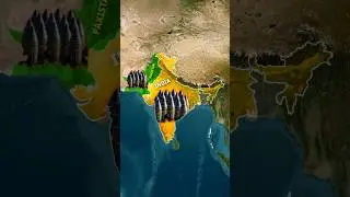 Nuclear Superpowers of the World 💣 | India, Pakistan, China Ranking #Mapanimation