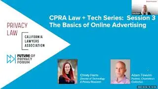 CPRA Law + Tech Series: Session 3 - Basics of Online Advertising